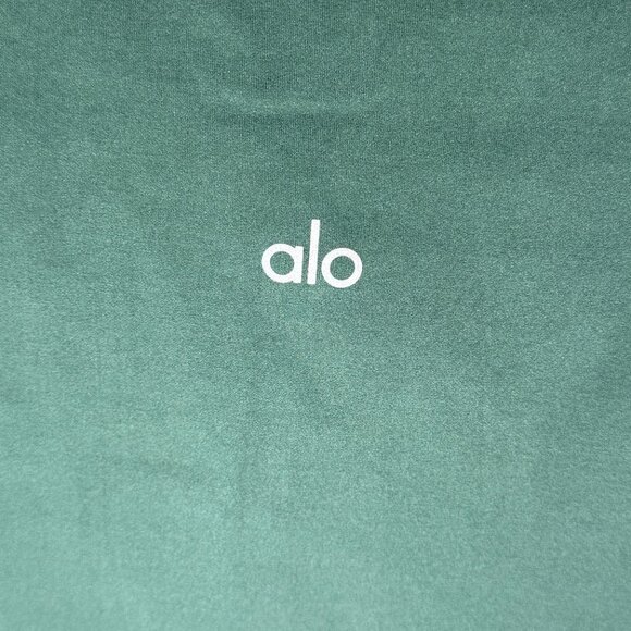 ALO Yoga Softsculpt 1/4 Zip Longsleeve NWT Clover Green - Picture 5 of 10